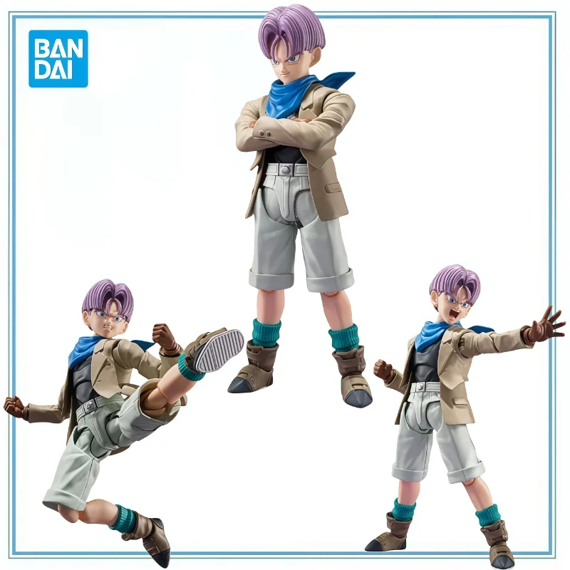 

BANDAI Original in Stock SHF Dragon Ball TRUNKS -GT- Garage Kit Anime Action Figures Model Collectio Toy Gifts Toys Model