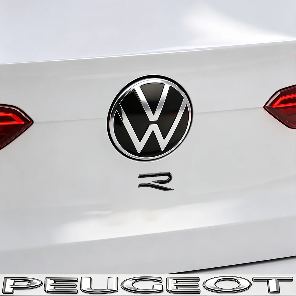 3D Metall R-Logo Aufkleber Auto Heckklappen-Emblem Aufkleber für VW Golf 5 6 7 MK7 MK6 Polo Jetta Scirocco Beetle Passat Tiguan – Detail 9