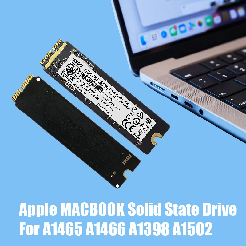 Imido SSD 1tb wewnętrzny do notebooka Air/Retina Macbook Pro kompatybilny z A1465 A1466/Pro Retina A1398/A1502