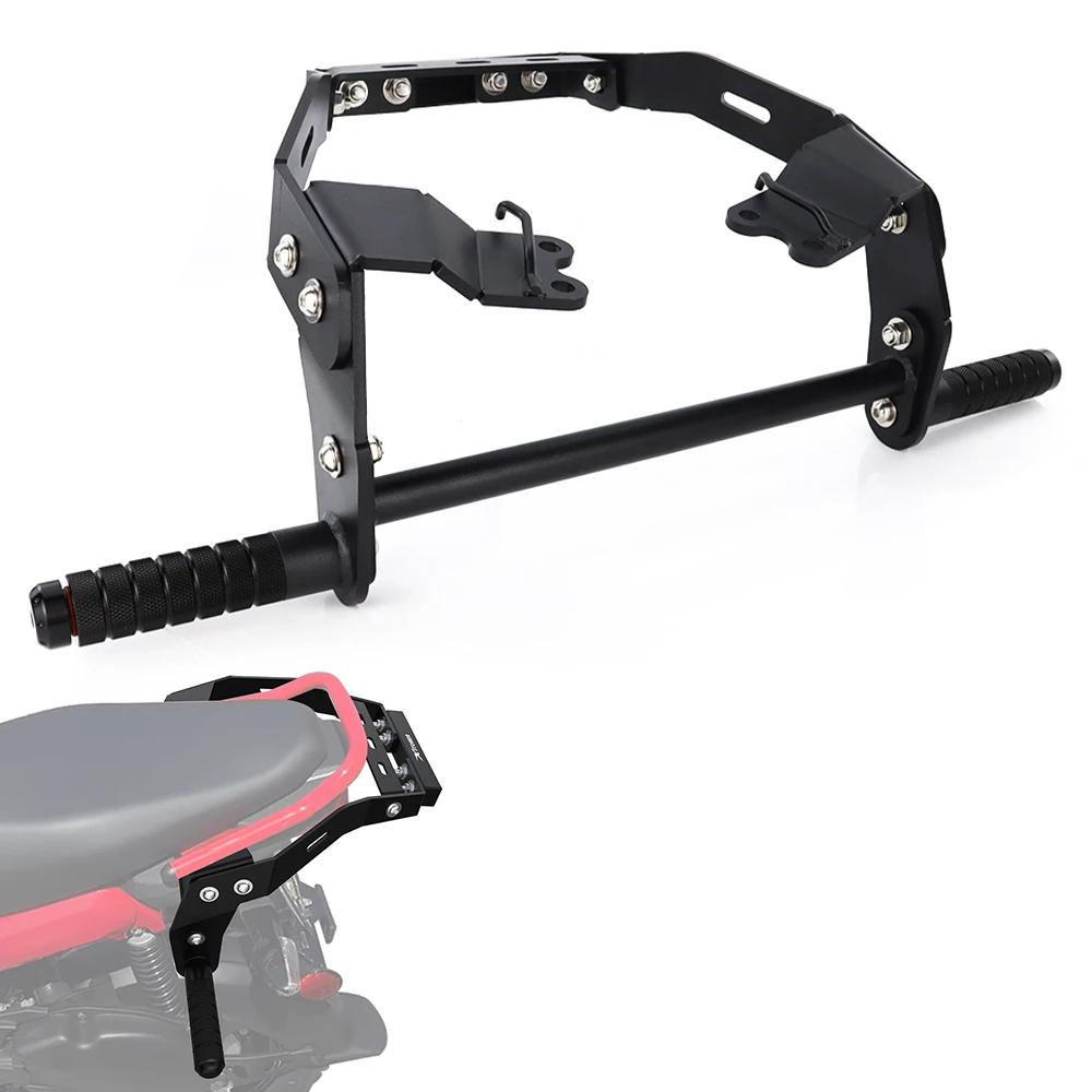 

Motorcycle Rear Footrests Subcage and 12 bar For HONDA navi 2022 2023 2024 2025 Steel Sub Cage with Stunt Pegs and Scrape Bar