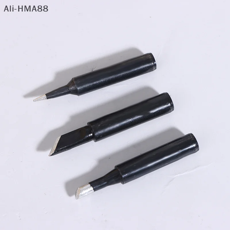 5 uds 2025 nuevas puntas de pistola para soldar de Metal negro sin plomo 900M-T-K para juego de herramientas de estación de soldadura de retrabajo Hakko