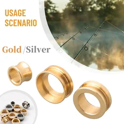 1Pc Brass Fishing Line Roller For Spinning Fishing Reel Part Repair Smooth Accessory Durable Stainless Steel Fish Accessories