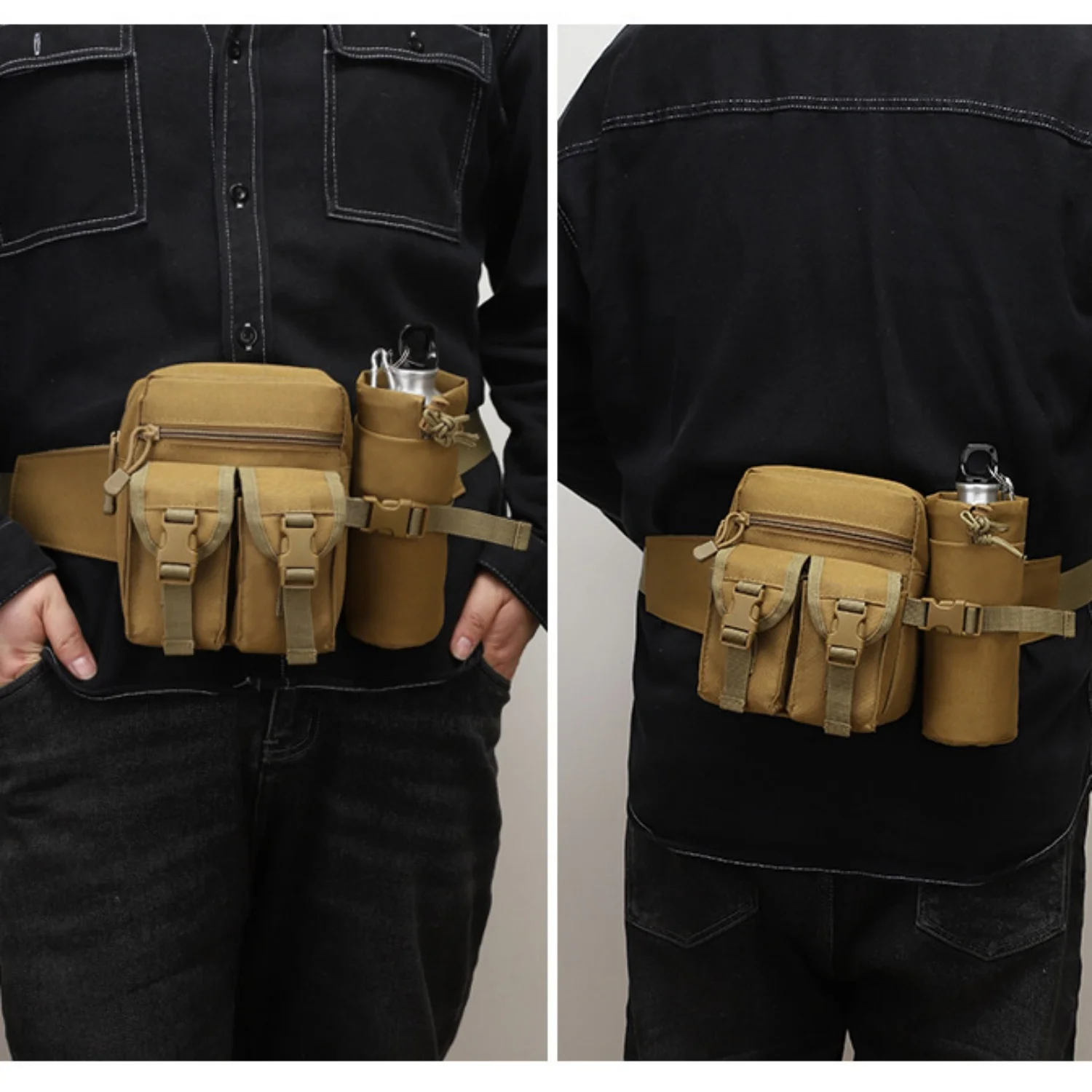 

Outdoor waist bag, crossbody bag, belt bag, phone bag, suitable for outdoor cycling, hiking, and climbing