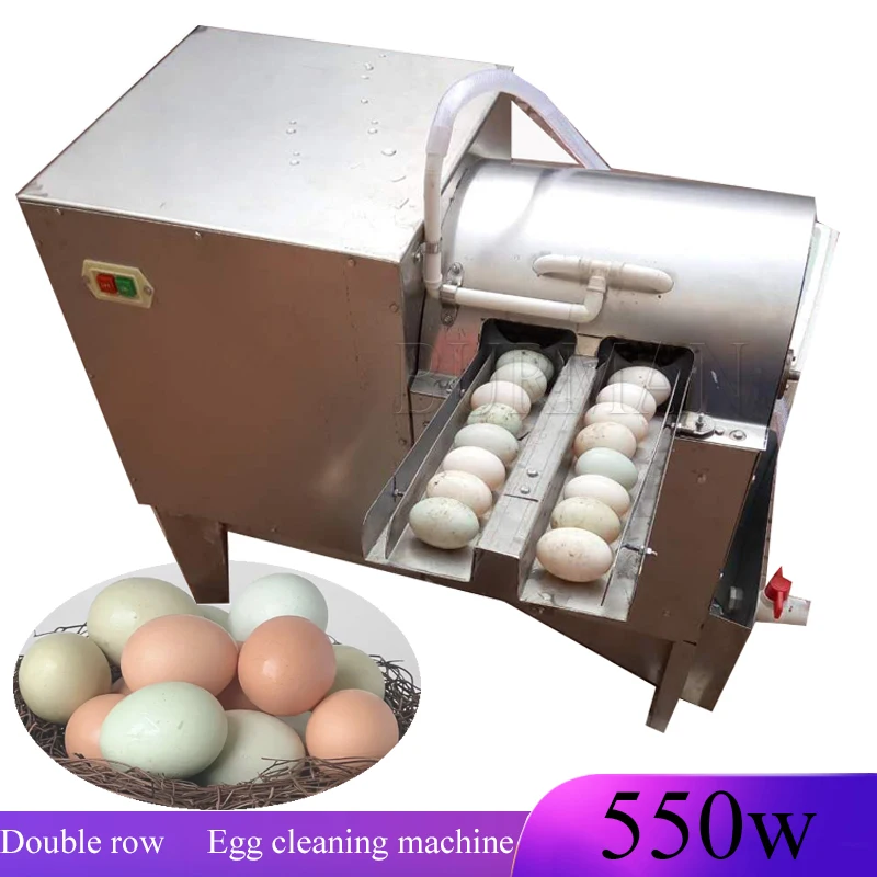 High Efficiency Commercial Electric Stainless Steel Poultry Egg Washer Machine Cleaning Equipment