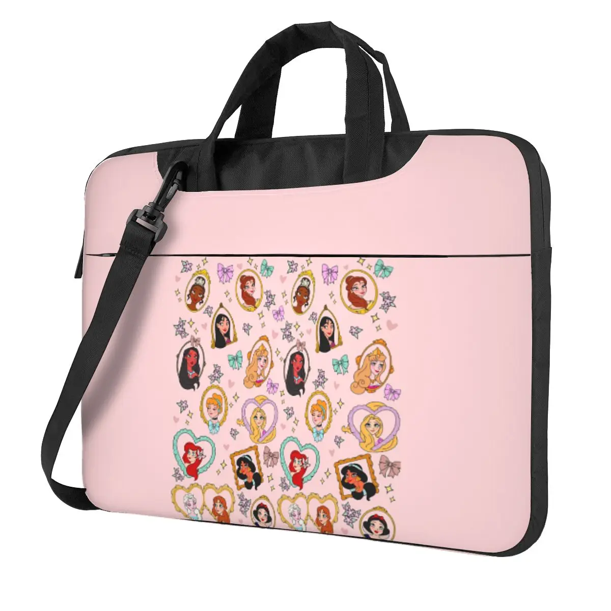 

Изображение Perfect Princesses, сумка через плечо для ноутбука, сумка для компьютера, устойчивая защитная сумка для ноутбука для Macbook Pro Lenovo