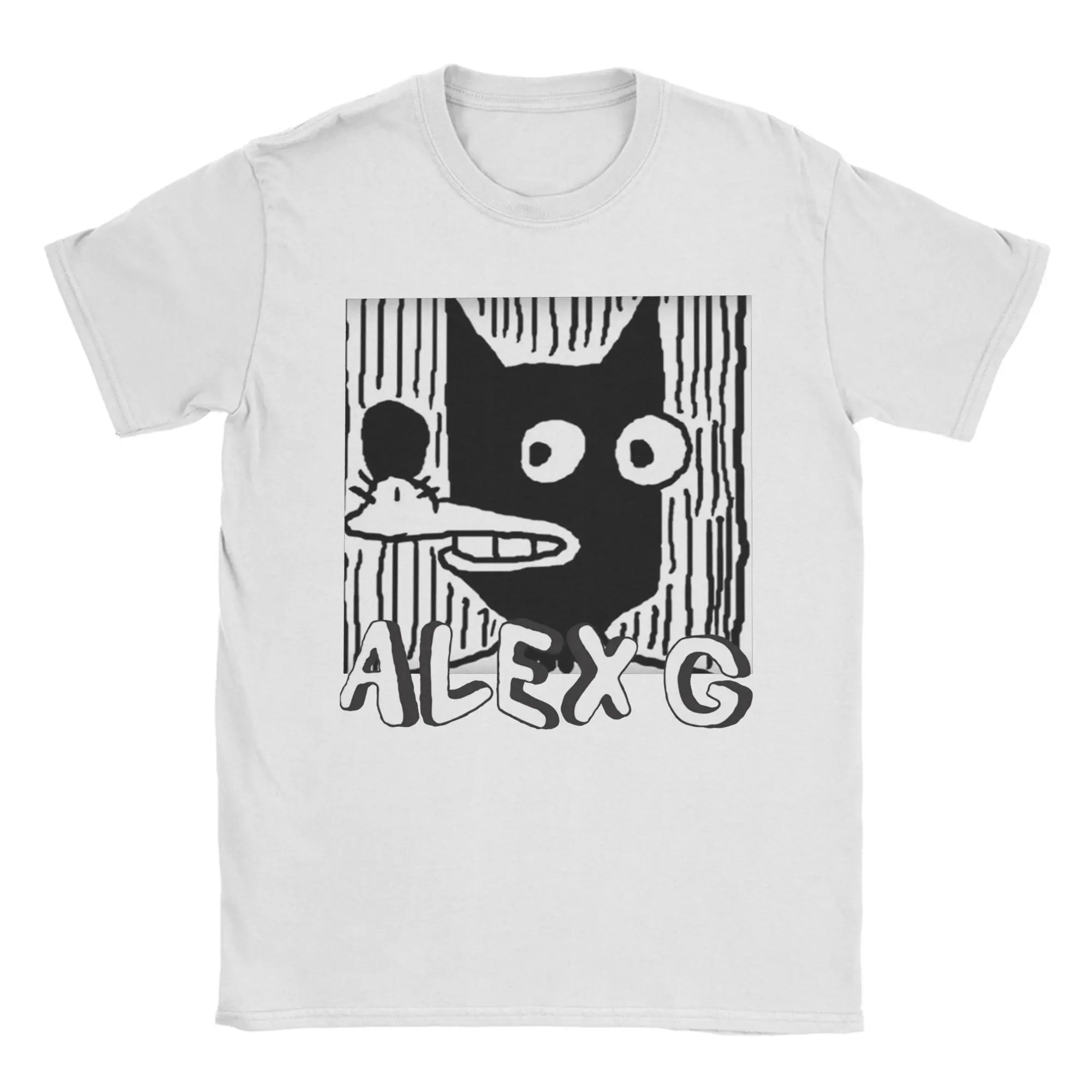 

Singer Alex G Storytelling T-Shirts for Men Crazy Pure Cotton Tees Round Collar Short Sleeve T Shirts Summer Tops
