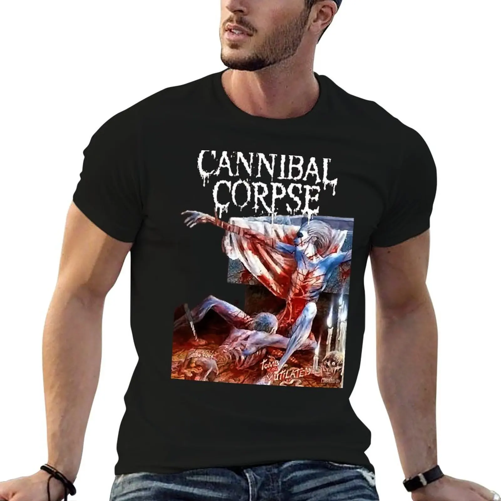 

t Tomb luxury shirt Mutilated man the cotton men custom t print designer 100% brand of t T-Shirt shirt shirt