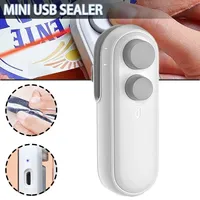 Mini Bag Sealer Sealing Machine 2 in 1 Heat Sealer and Cutter for Plastic Bags