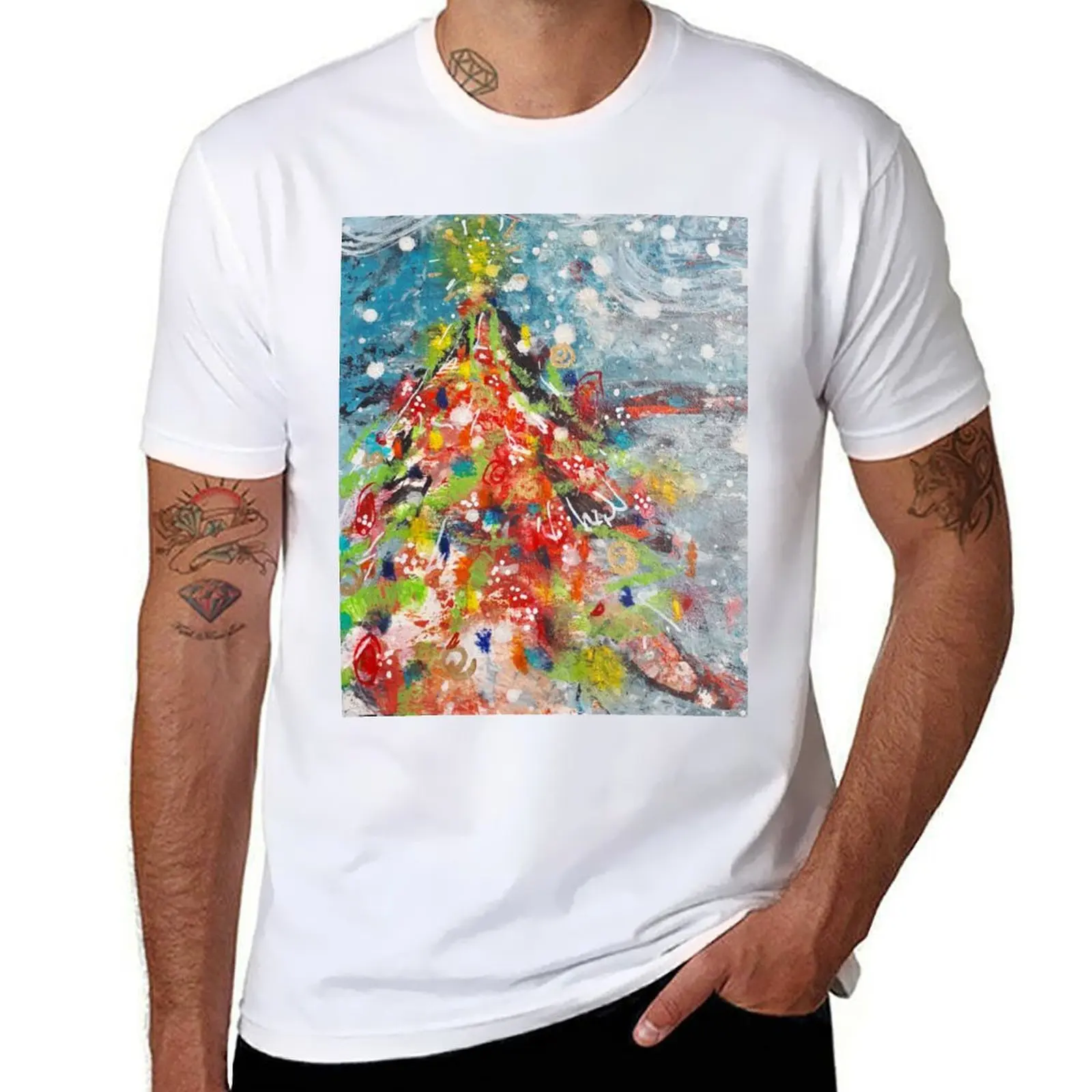 

Yule tree T-Shirt t shirts with prints funny t shirts man T-Shirt