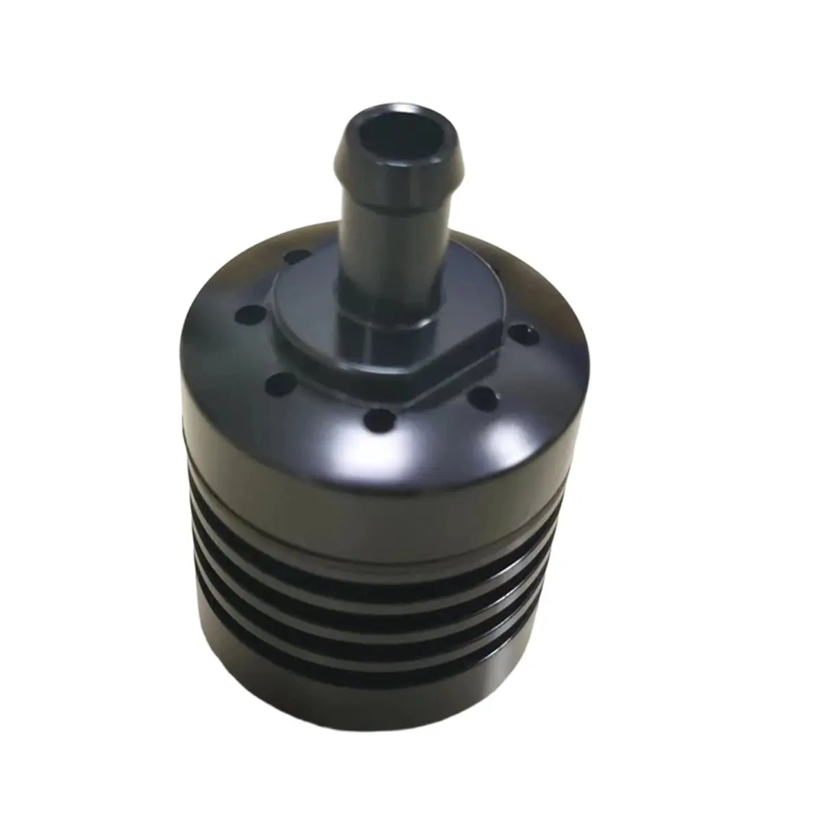 #04O Oil Collector,Engine Oil Collector Vented Breather Canister Gearbox for Harley (Black)