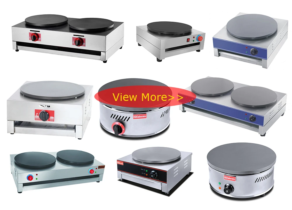 Non-stick Coating Pancake Machine Fully Automatic Egg Pancakes Machine  Mini Automatic Electric Pancake