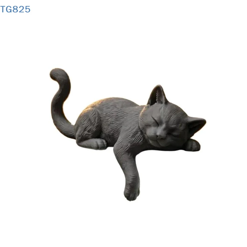 【AN】【SA】1pcs 3D Printed Lazy Cat Monitor Edge Ornament – Desktop Decor, Lover Gift, Creative & Healing