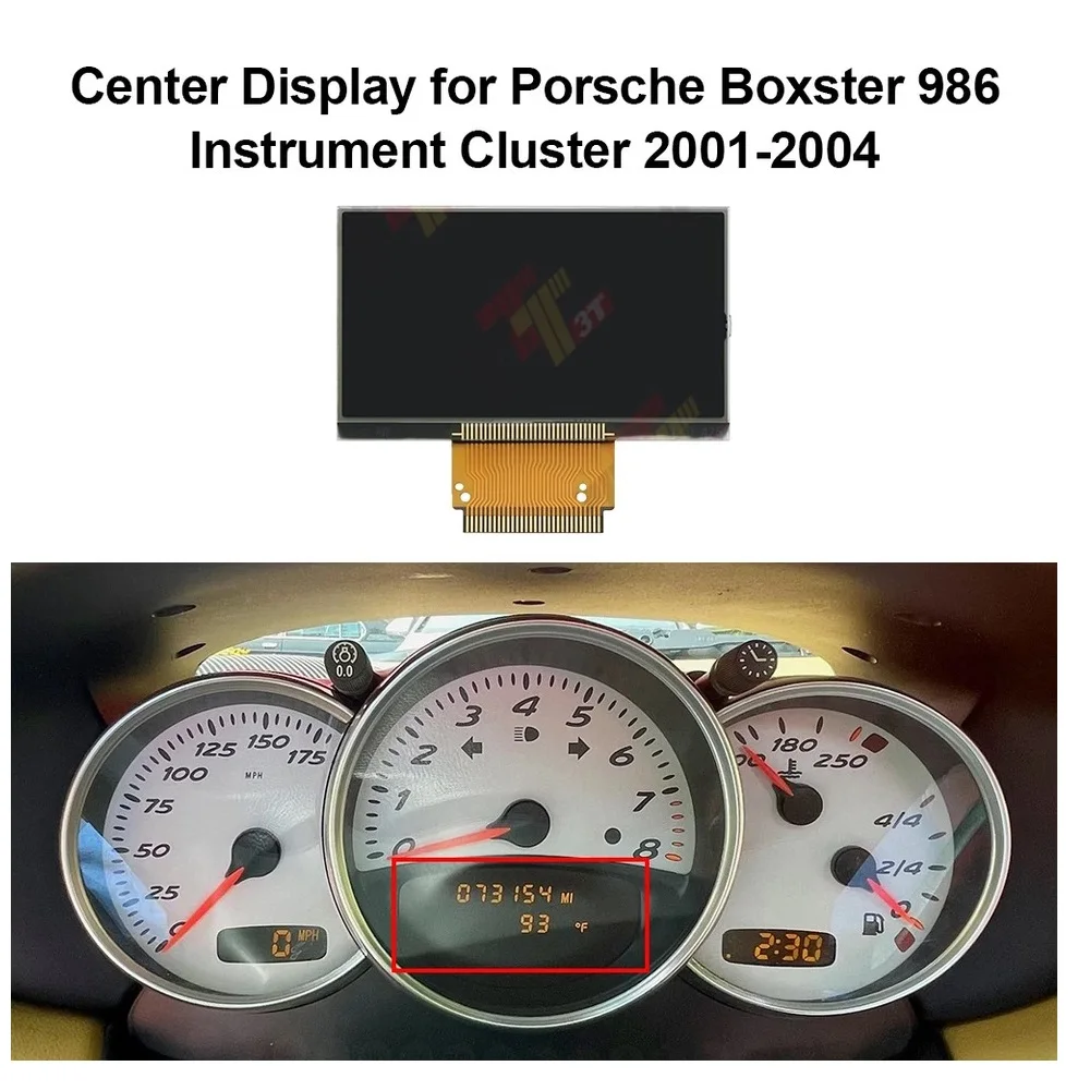 

Центральный дисплей для приборной панели Porsche Boxster 986.