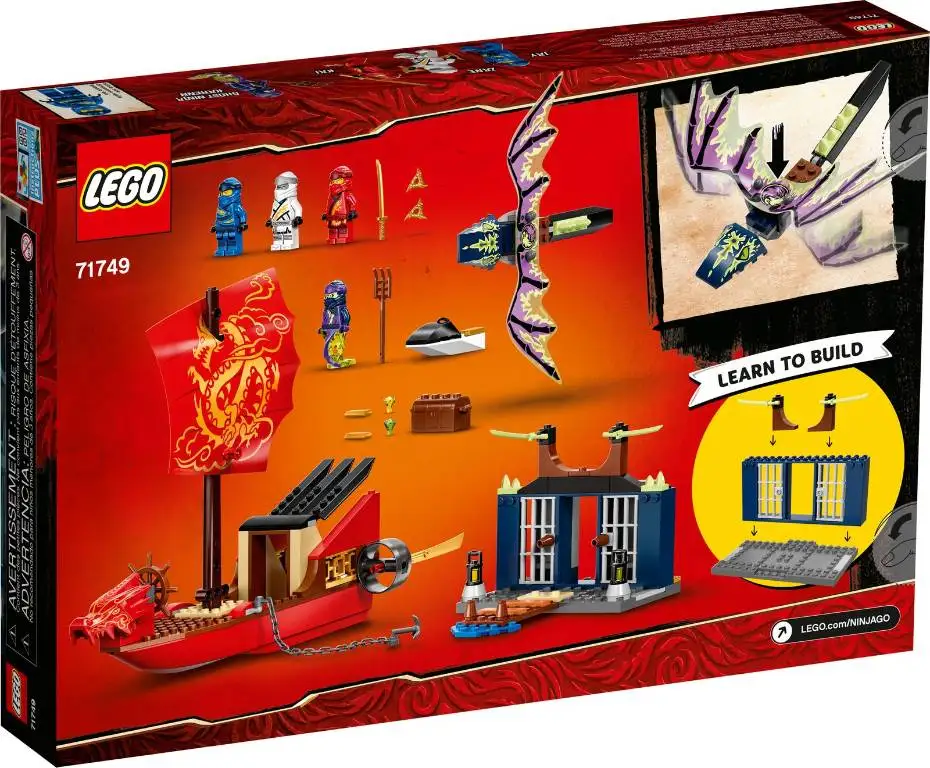 LEGO NINJAGO Legacy Final Flight of Destiny's Bounty 71749 Ship