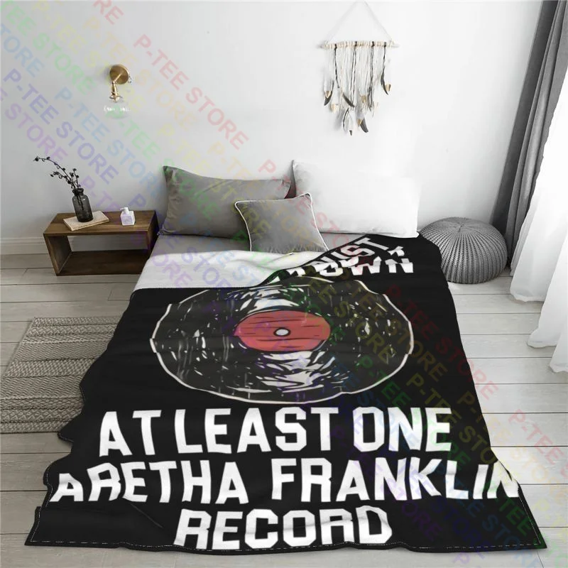 Aretha Franklin Record Collector Blanket Luxury Bedding Ultra-Soft Sofa Dedicated Home Decotation