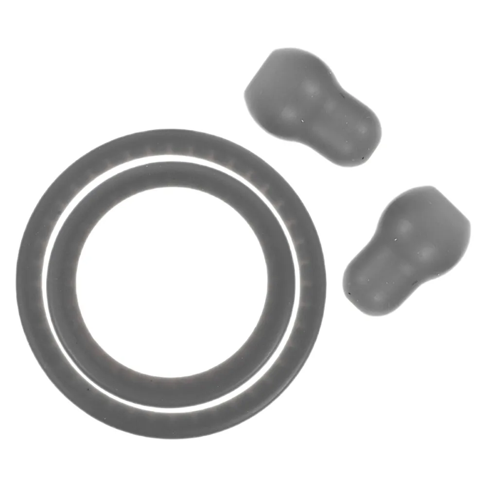 4Pcs Stethoscope Replacement Diaphragm and Silicone Ear Tips Set for Adult Pediatric Comfortable Accessories