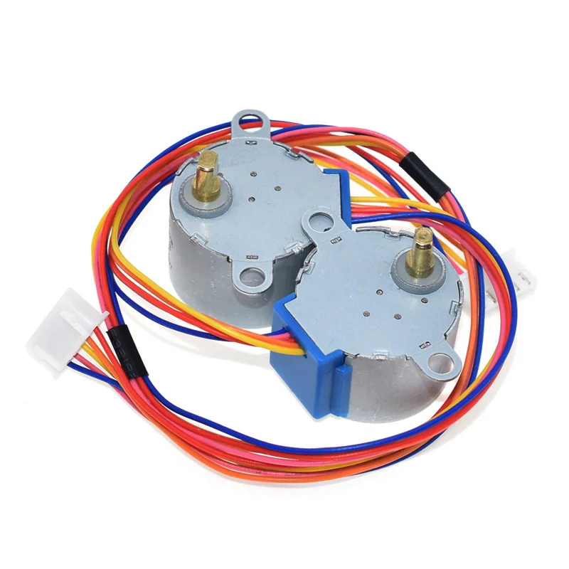 Motor Stepper 28BYJ48 + ULN2003 Papan Driver 4 Fase, 5 Kawat, Motor Stepper 5V12V, Motor Roda Gigi