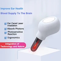 1Pcs White Painless 650nm Red Light Otology Laser Therapy Device - Ear Care Instrument for Tinnitus, Otitis Media & Deafness 6