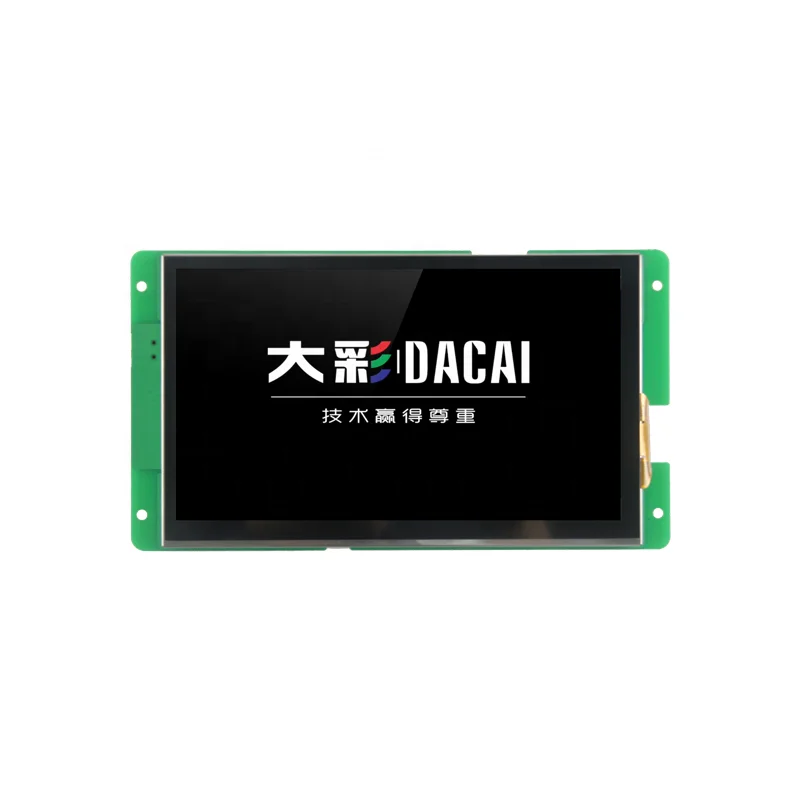 DACAI 7 inch IoT industrial configuration IPS serial screen with a resolution of 1024*600 LCD Panel