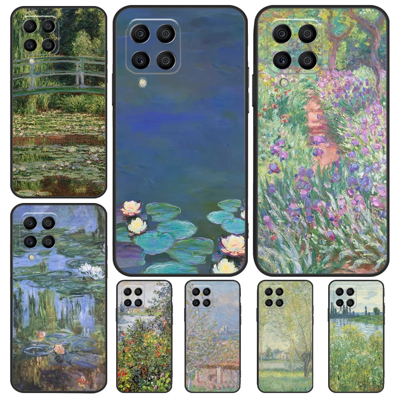 Claude Monet Cool Case For Samsung Galaxy M20 M14 M34 M54 M13 M23 M33 M53 M21 M51 M30s M31s M12 M32 M52 Cover