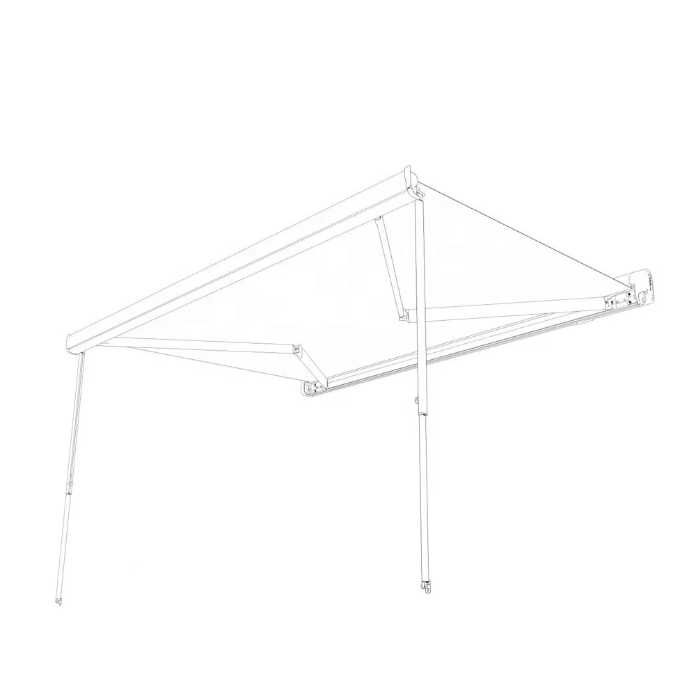 

S27 RV Motorhome Manual Camper Awning For Van