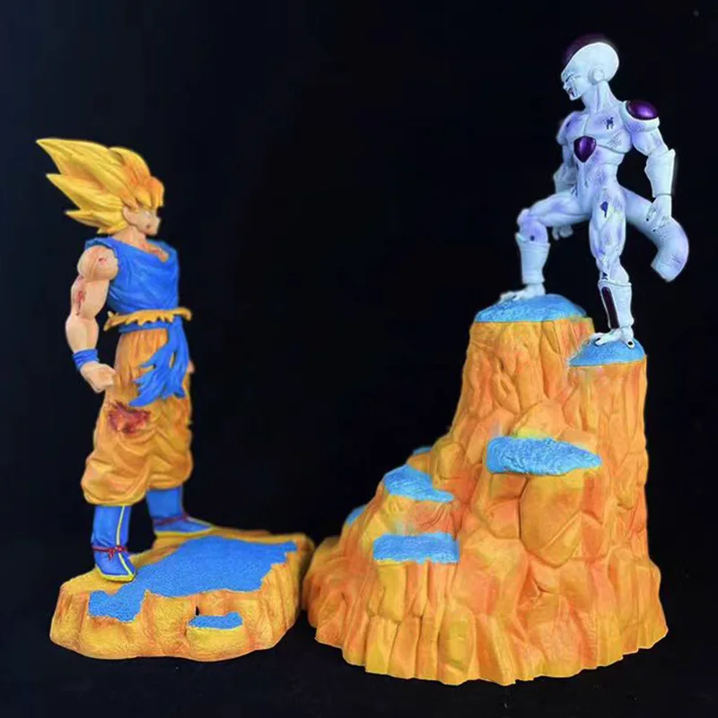 

Anime Dragon Ball Z Namek Son Goku Vs Frieza Figurine Pvc Action Figures Gk Statue Collection Model Toy Gifts