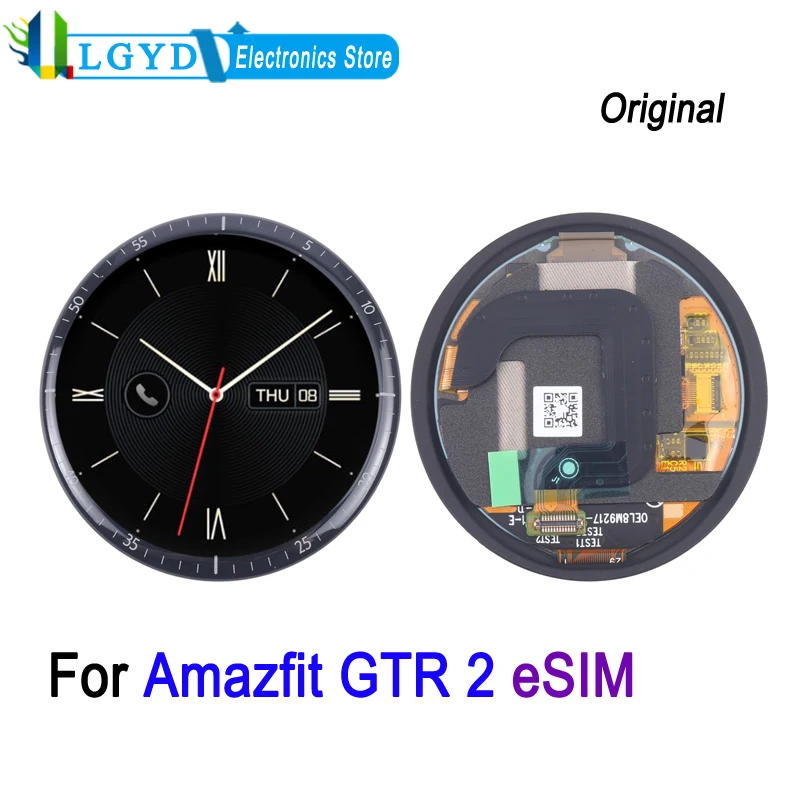 

1.39-inch AMOLED LCD Screen For Amazfit GTR 2 eSIM, Smartwatch Display & Touch Screen Digitizer, Repair Replacement Part