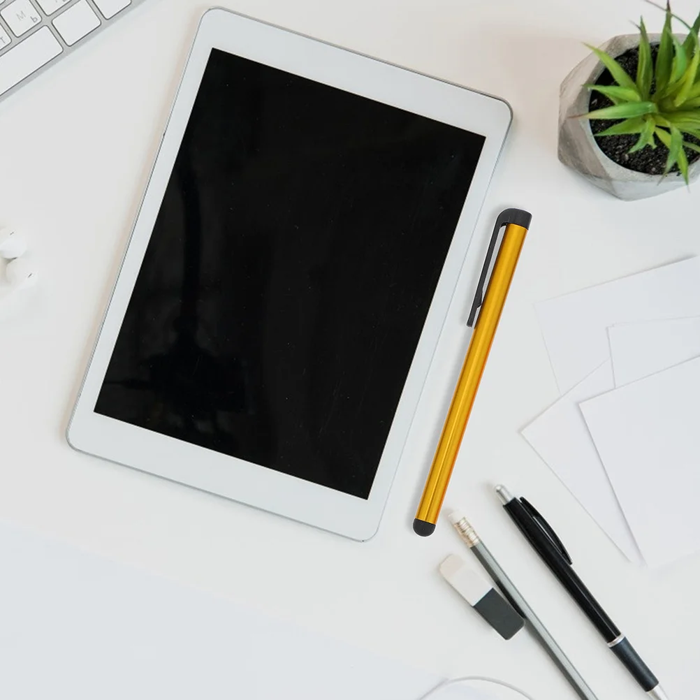 

24Pcs Screen Writing Pen Set Lightweight Aluminum Stylus for Touch Screens Scratch Resistant Tip for Phone Tablet Pc Use