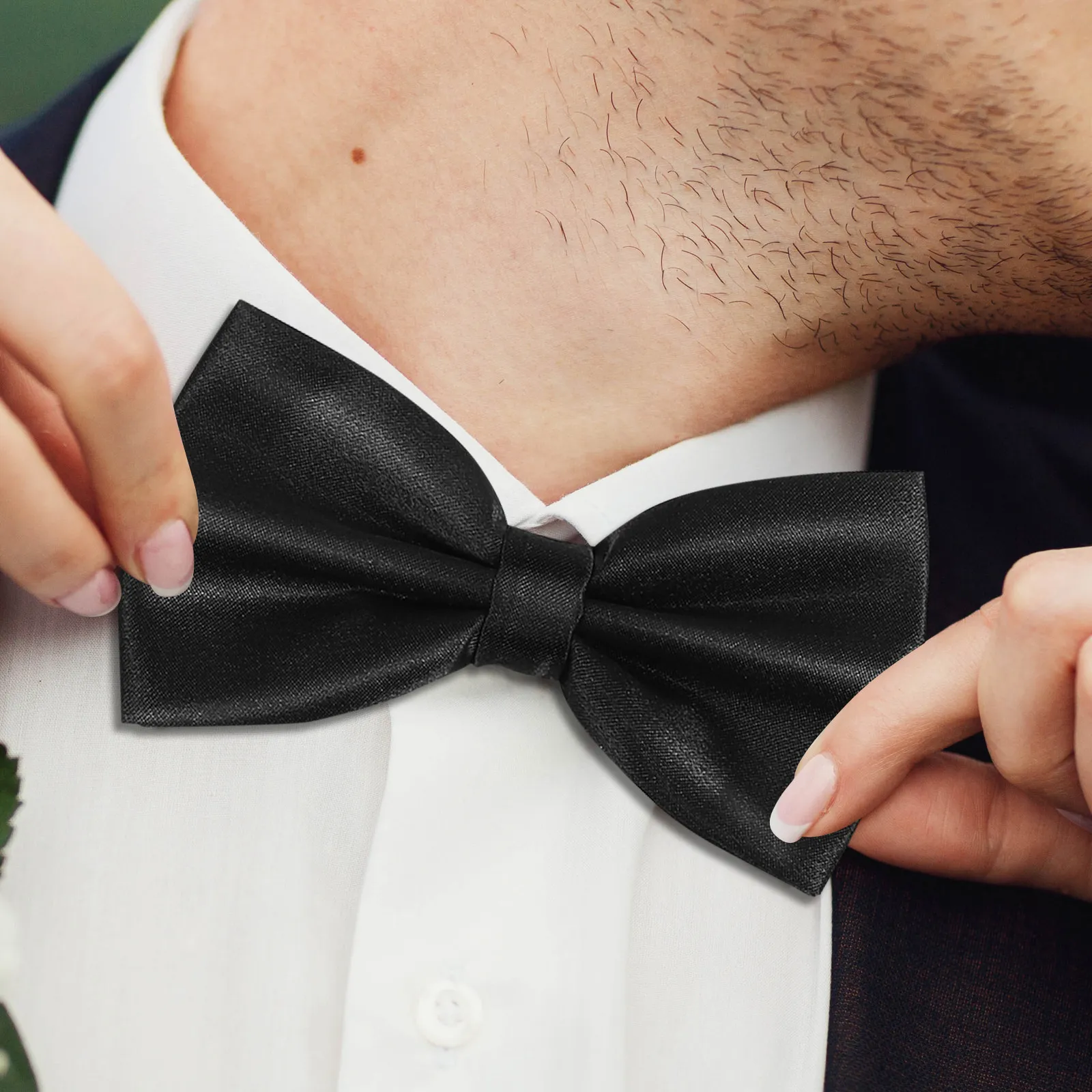 1 zestaw eleganckich, gotowych – Bow Tie Pre Tied recenzja i cena