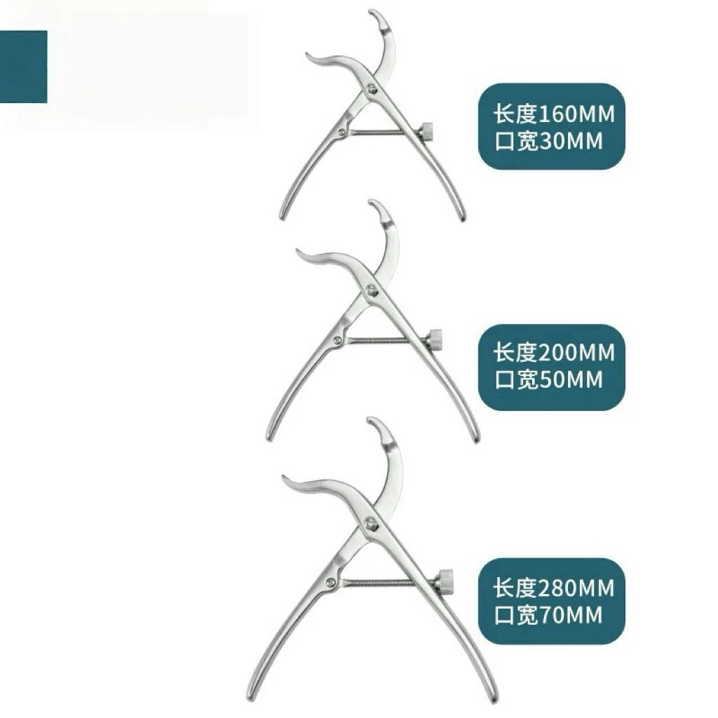 Orthopedics Instruments Teeth in The Head Fora More Secure Grip Centering Bone Holding Forceps Surgical Instrument Pet