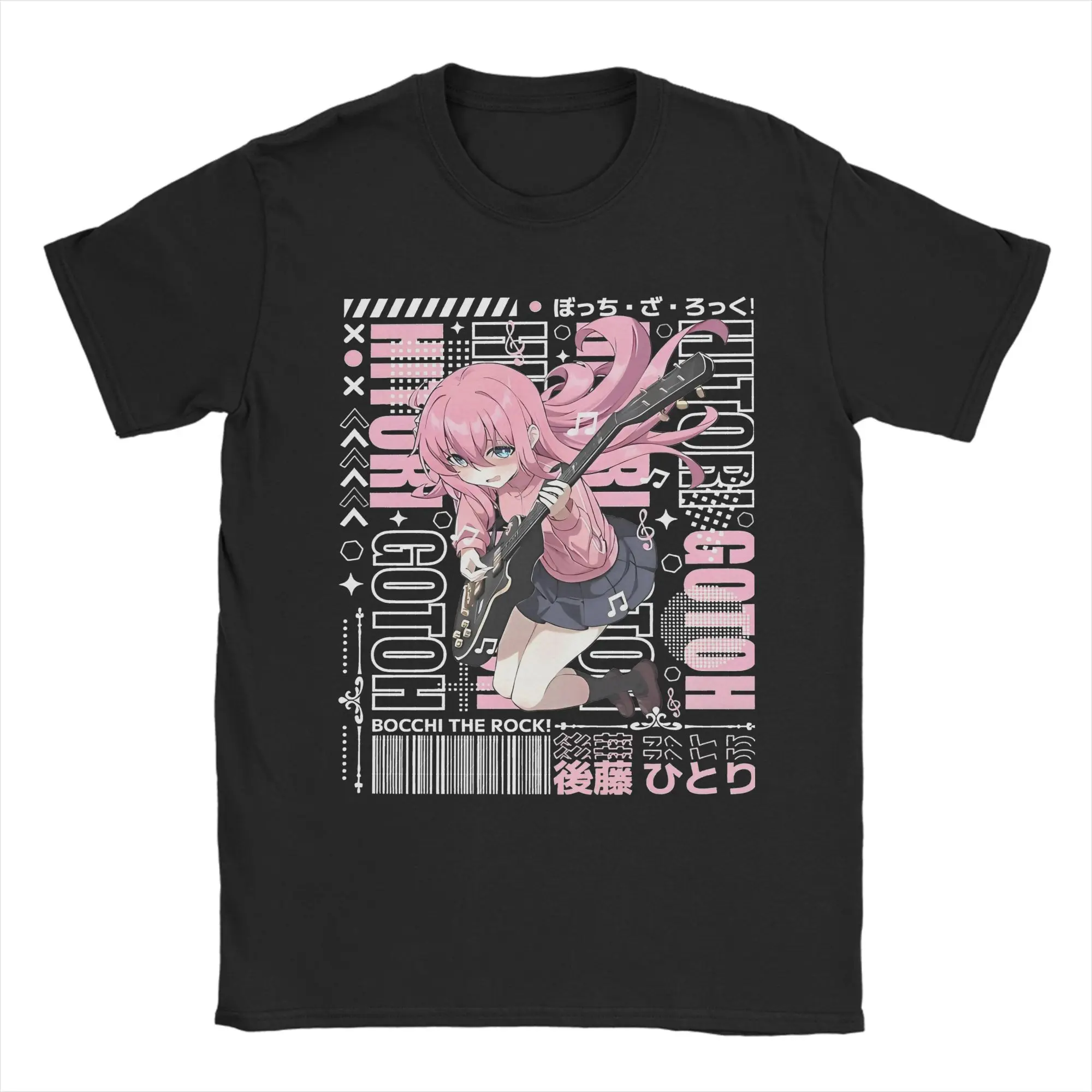 Bocchi the Rock New Arrival T Shirts for Men Women  Pure Cotton  Tee Shirt Clothes