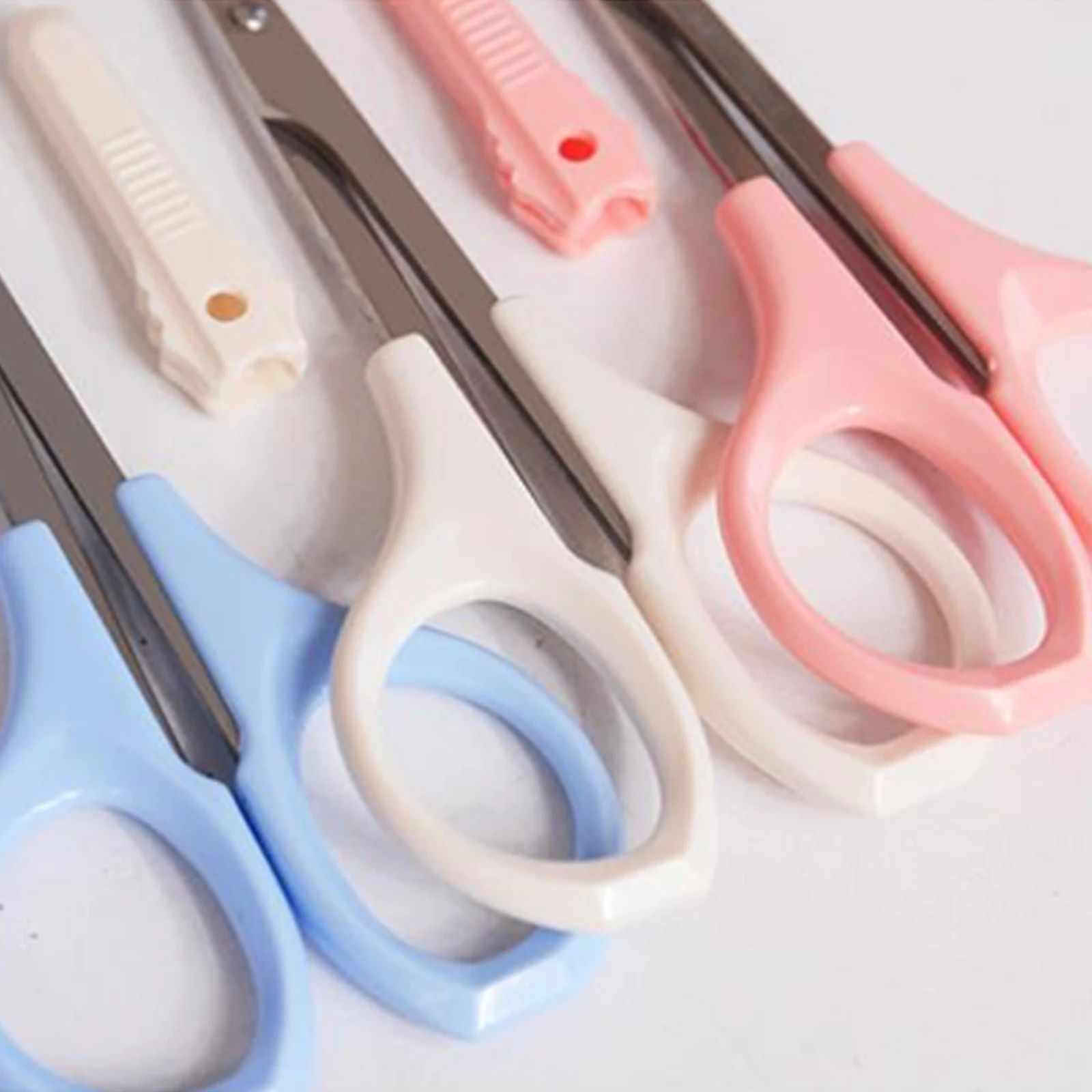 1 pz sopracciglio Trimmer forbici ciglia naso Hair Remover strumenti di trucco in acciaio inox Nail Dead Skin Remover Clips