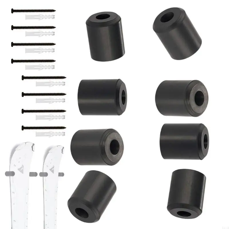 Picture 3:   Snowboard Wall Rack Hanger Display Rack for Ski Snowboard Easy to Install