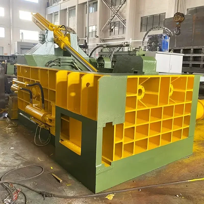 YG 2024 Hot Selling Waste Metal Recycling Machine Compression Baler Machine Automatic Hydraulic Baling Press Machine For Sale