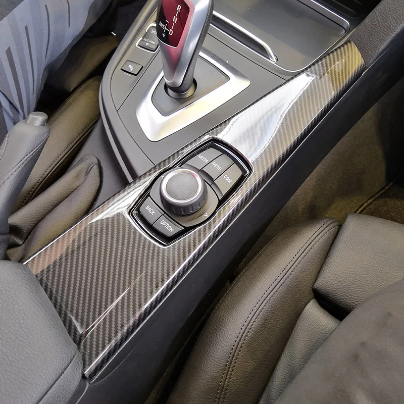 

For BMW 3 Series GT F30 F33 F34 F36 2013-2019 ABS Matt Black Car Multimedia Panel Cover Trim Interior Car Accessories LHD & RHD