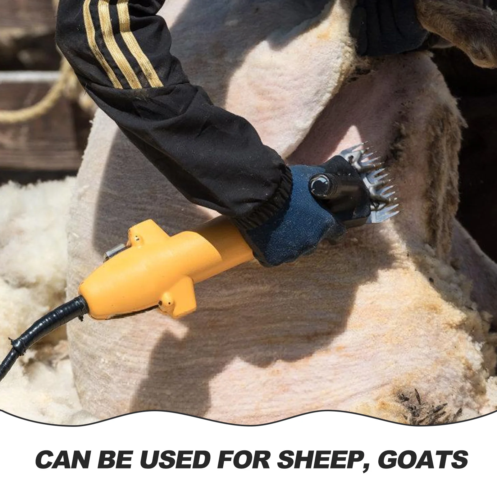 

Knife Sharpener Tool Plastic Detachable Anti Injury Sheep Goat Grooming Clipper Guide Ergonomic Scissor Accessories