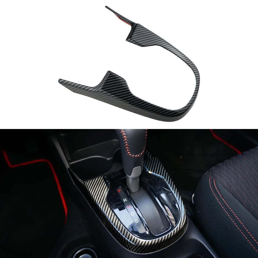 

For Honda Jazz GK 2014 - 2025 Fit 2018-2025 AT Gear Shift Panel Trim Cover Decoration Sticker Styling Interior Accessories
