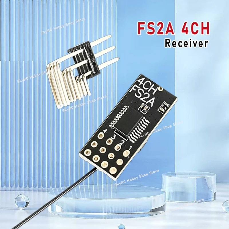New Arrival FS2A 4CH AFHDS 2A Mini Compatible Receiver PWM Output for Flysky i6 i6X i6S / FS-i6 FS-i6X FS-i6S Transmitter