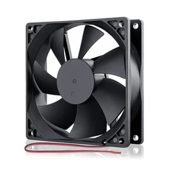 92mm x 92mm x 25mm 12V 24V 2Pin DC Brushless Cooling Fan 9225 PC Computer Case Cooler