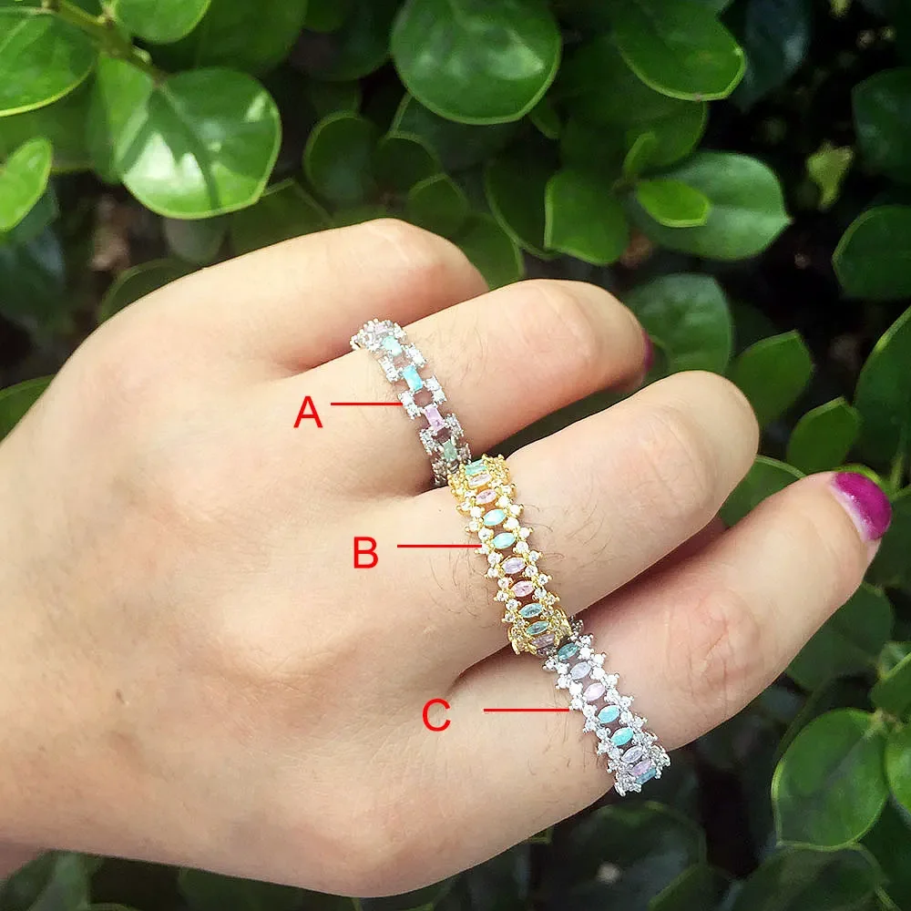 

GODKI 2025 Trendy Pearl Statement Rings for Women Wedding Cubic Zirconia Cocktail Finger Rings Bohemian Beach Jewelry GIFT