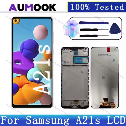 6.5" Tested LCD For Samsung Galaxy A21S Display A217F A217 LCD Touch Screen Digitizer Display For Galaxy A21S LCD A217F/DS A217H