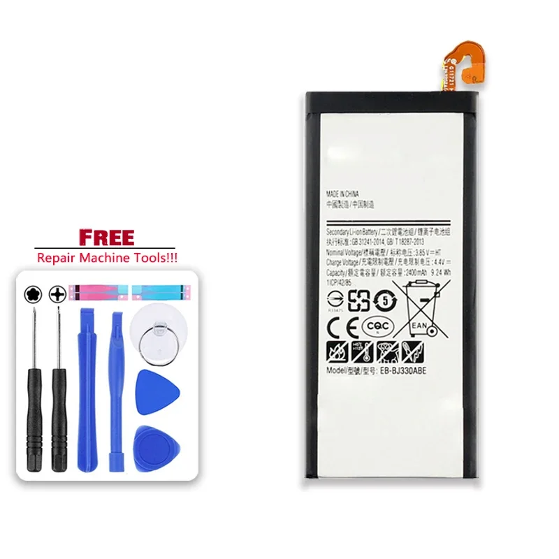 2400mAh Battery EB-BJ330ABE For Samsung GALAXY J3 2017 SM-J330 J3300 SM-J3300 SM-J330F/DS SM-J330FN SM-J330G SM-J330L