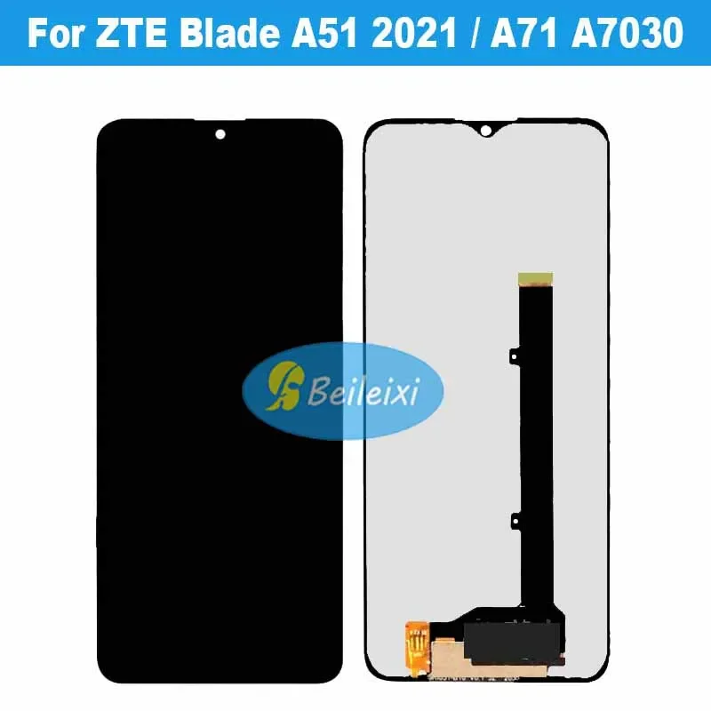 For ZTE Blade A71 A7030 LCD Display Touch Screen Digitizer Assembly Replacement Parts For ZTE Blade A51 2021