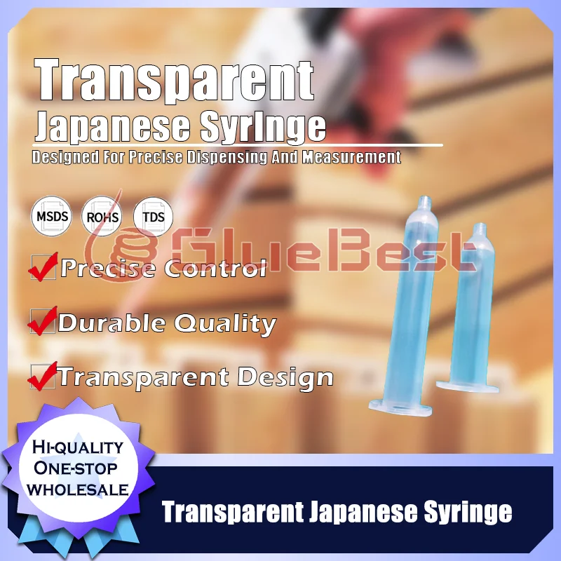 Transparent Japanese Syringe Laboratory Tool for Precision Dispensing Medical Research Original Product