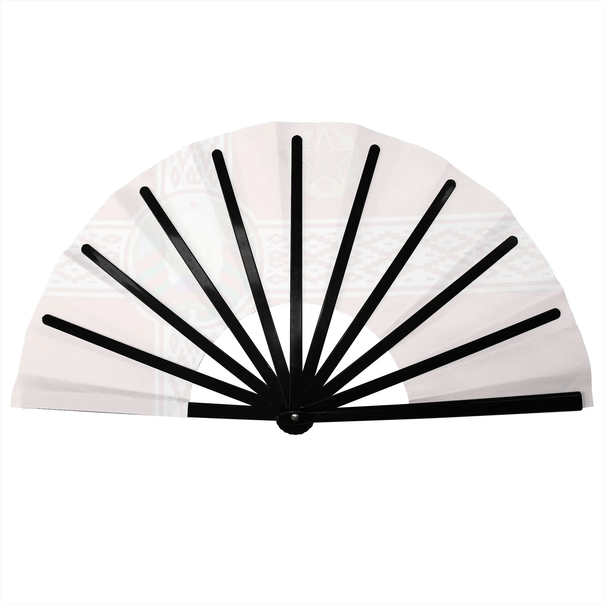 Flag of the President of Belarus Hand Fan Promotional Gift Party Belarusian Pride  Durable Folding Fans Unique Bulk Pack Fan