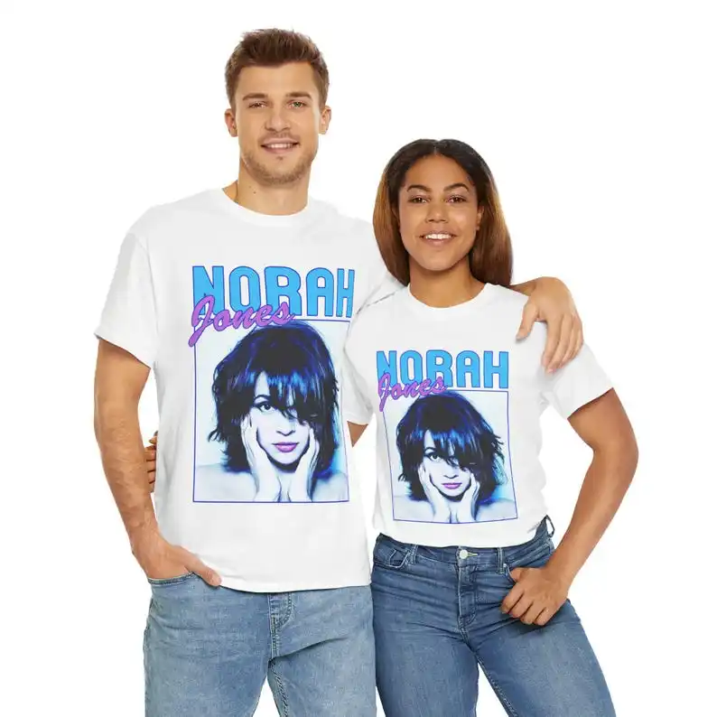 Norah Jones Shirt, Norah Jones Vintage Shirt, Norah Jones T Shirt Vintage 90s Inspired Design Classic T-Shirt,Best Seller Classi