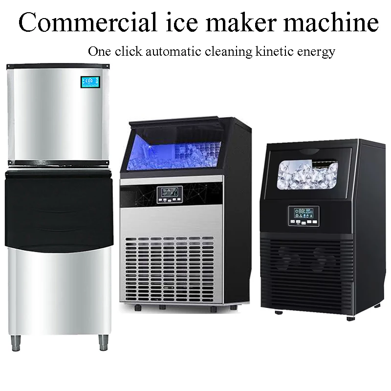 Large Capacity 500kg Per Day Cube Ice Maker Price in Cameroon 40kg 100kg Mini Home Ice Cube Maker Making Machine