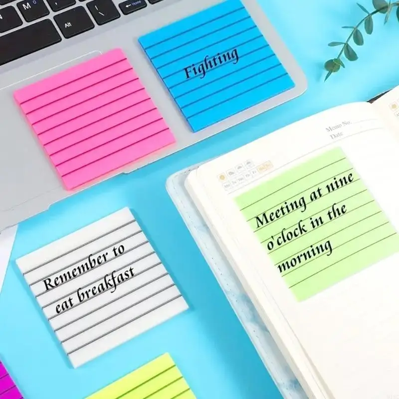 918c 1500 -листы красочные ноты бумаги 3x3 дюйма на стрипленную клейкую бумагу для письма