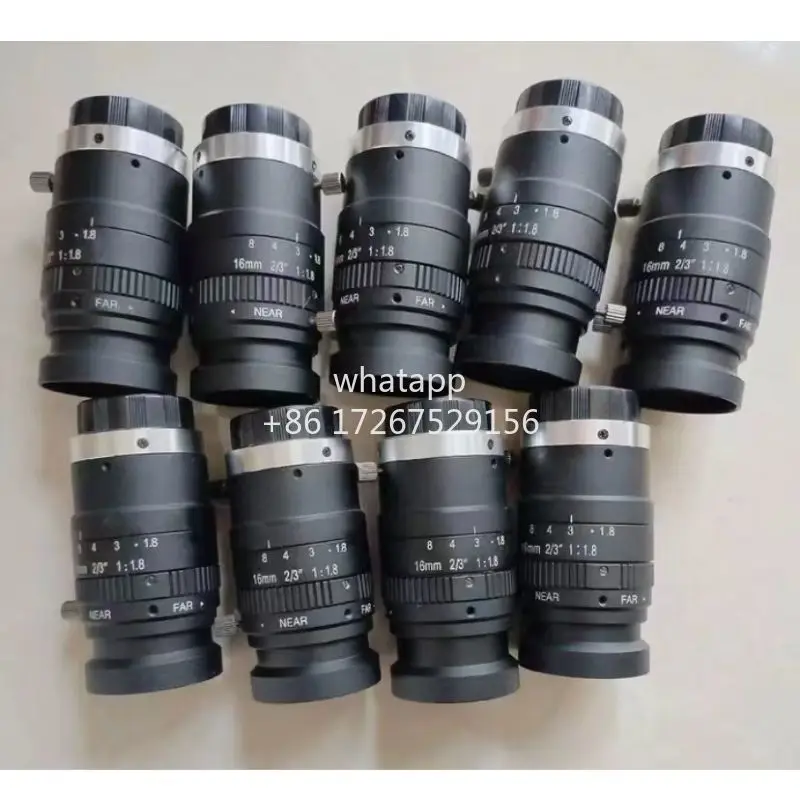 

Second hand 16mm industrial lens MVL-MF1618M-5MP tested OK and shipped quickly