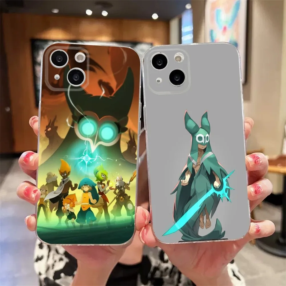 Game W-Wakfu Phone Case For iPhone 11,12,Mini,13,14,15,Pro,XS,Max,X 8,7,6s,Plus,5,SE,XR Transparent Shell